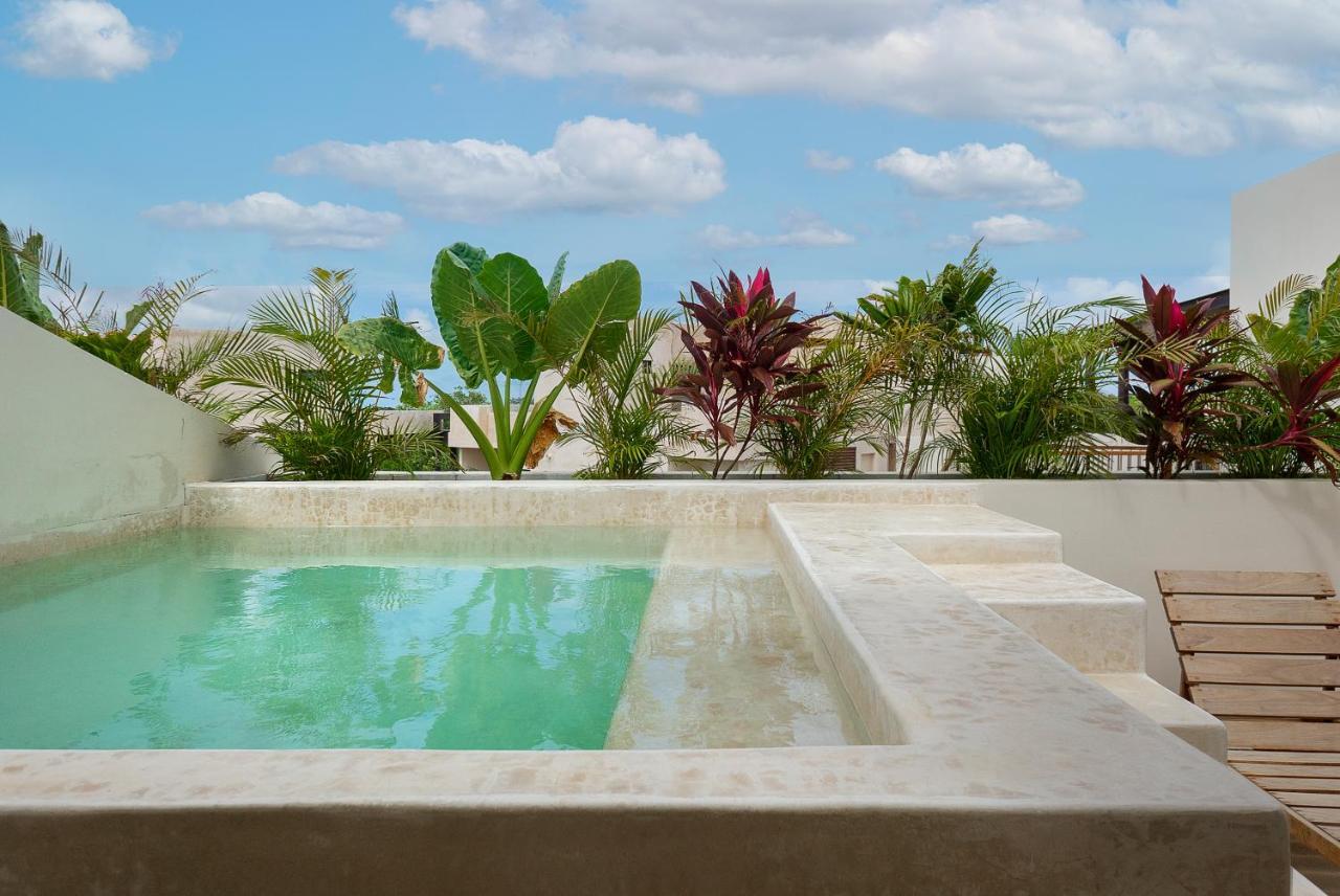 2 Bedbath Private Rooftop & Pool For 6 Tulum Exterior foto
